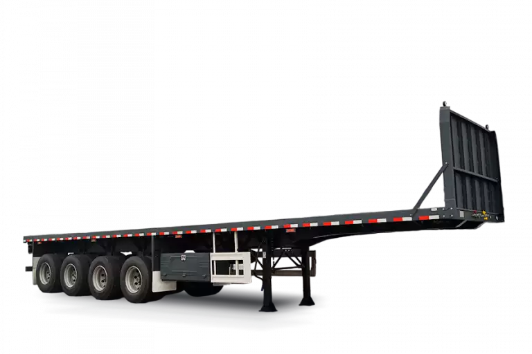 CIMC 40 Container 4-Axle Flatbed Trailer with Twistlock