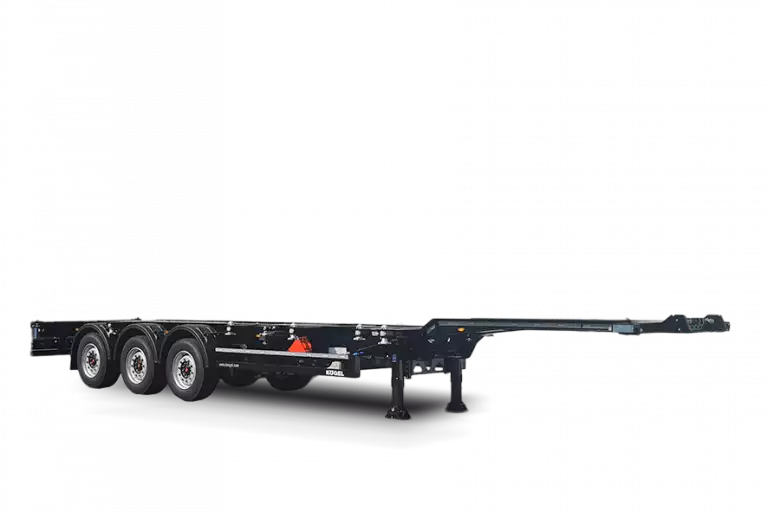 Kogel S24-2 Port 40 Simplex 3-Axle Container Trailer