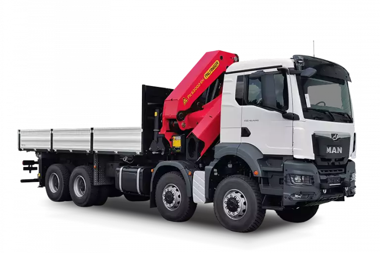 MAN TGS 41.440 BB CH 8x8 Crane Truck