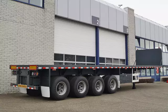 CIMC 40 Container 4-Axle Flatbed Trailer with Twistlock