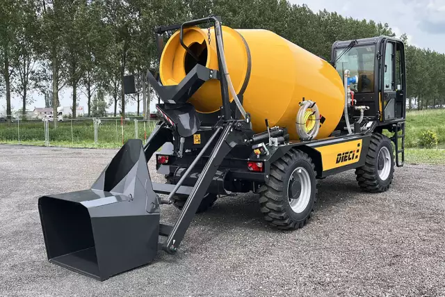 Dieci F7000 4x4 Self Loading Concrete Mixer