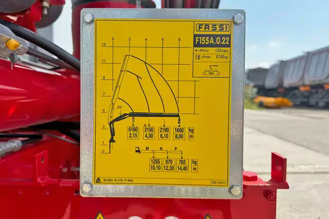 Fassi F155A.0.22 Truck Crane