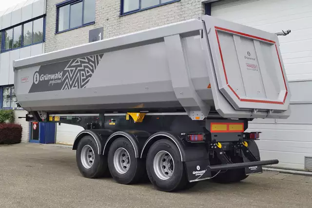 Grunwald TST 31 3-Axle Tipper Trailer