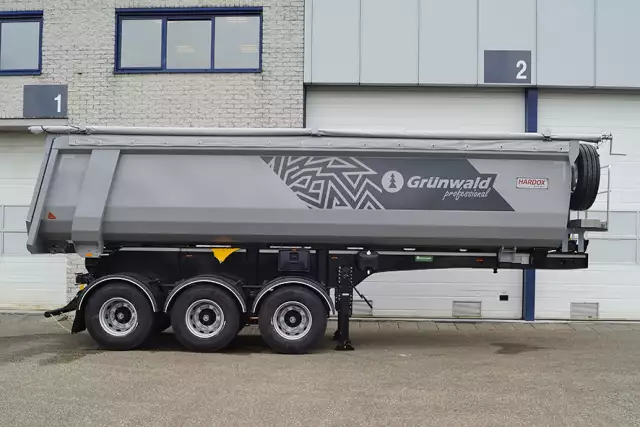 Grunwald TST 31 3-Axle Tipper Trailer