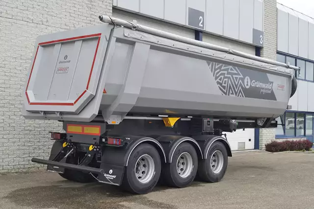 Grunwald TST 31 3-Axle Tipper Trailer