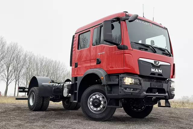 MAN TGM 18.320 BB CH 4x4 Chassis Cabin