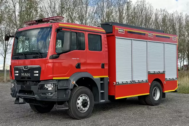 MAN TGM 18.320 BB CH 4x4 Camion de pompiers