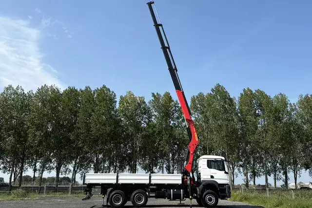 MAN TGS 33.400 BB CH 6x6 Crane Truck