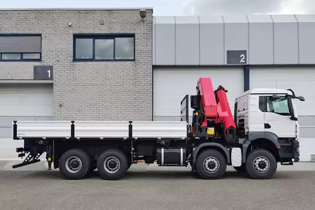 MAN TGS 41.440 BB CH 8x8 Crane Truck