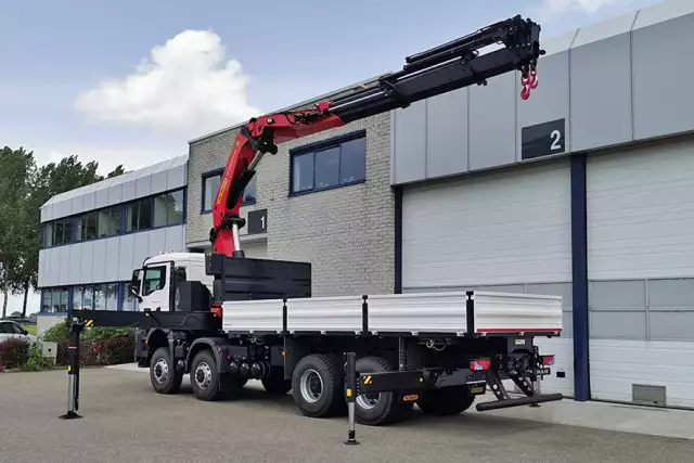 MAN TGS 41.440 BB CH 8x8 Crane Truck