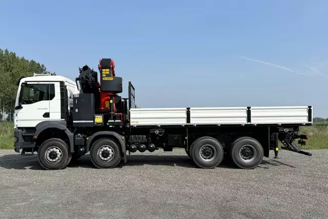 MAN TGS 41.440 BB CH 8x8 Camion grue