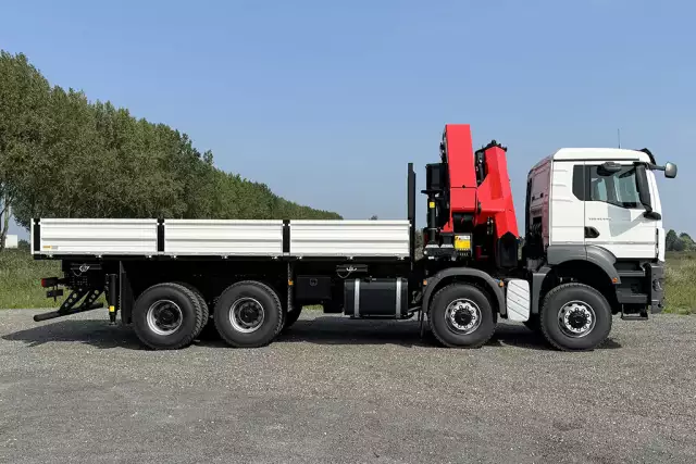 MAN TGS 41.440 BB CH 8x8 Camion grue