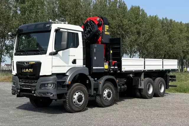 MAN TGS 41.440 BB CH 8x8 Camion grue