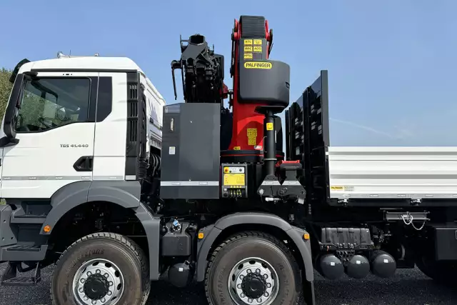 MAN TGS 41.440 BB CH 8x8 Camion grue