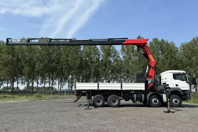 MAN TGS 41.440 BB CH 8x8 Camion grue