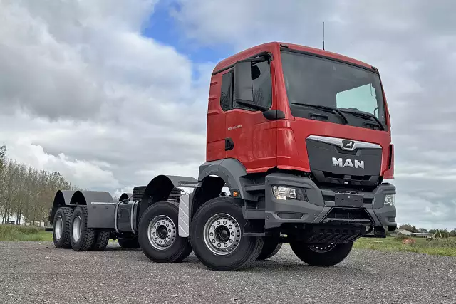 MAN TGS 41.480 BB CH 8x4 Châssis Cabine