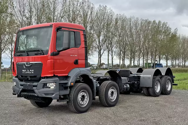 MAN TGS 41.480 BB CH 8x4 Châssis Cabine